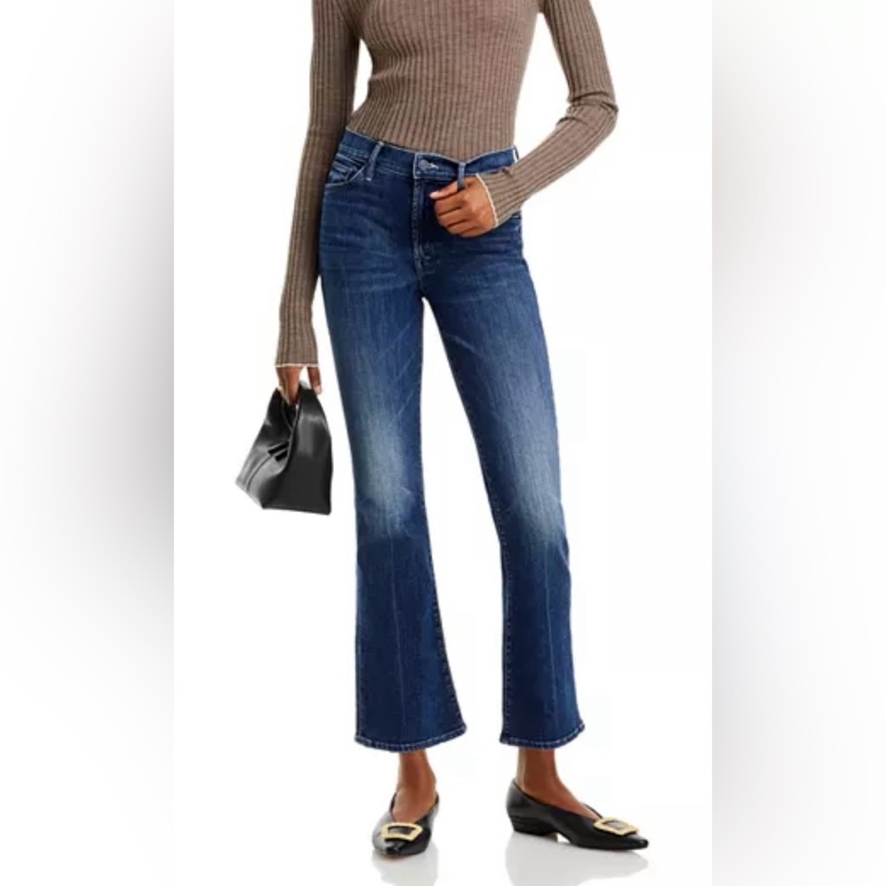 Mother the Outsider Ankle Jeans in Electric Souvenir 28 NWT